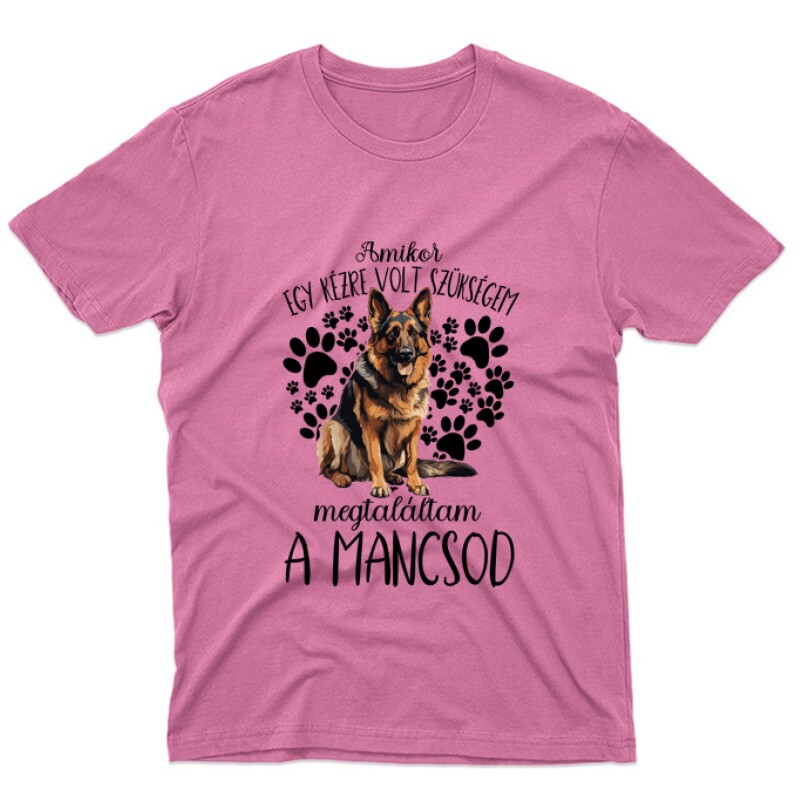 Megtaláltam a mancsod Németjuhász Unisex Póló
