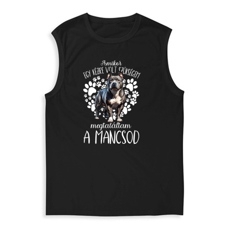 Megtaláltam a mancsod Pitbull Férfi Trikó