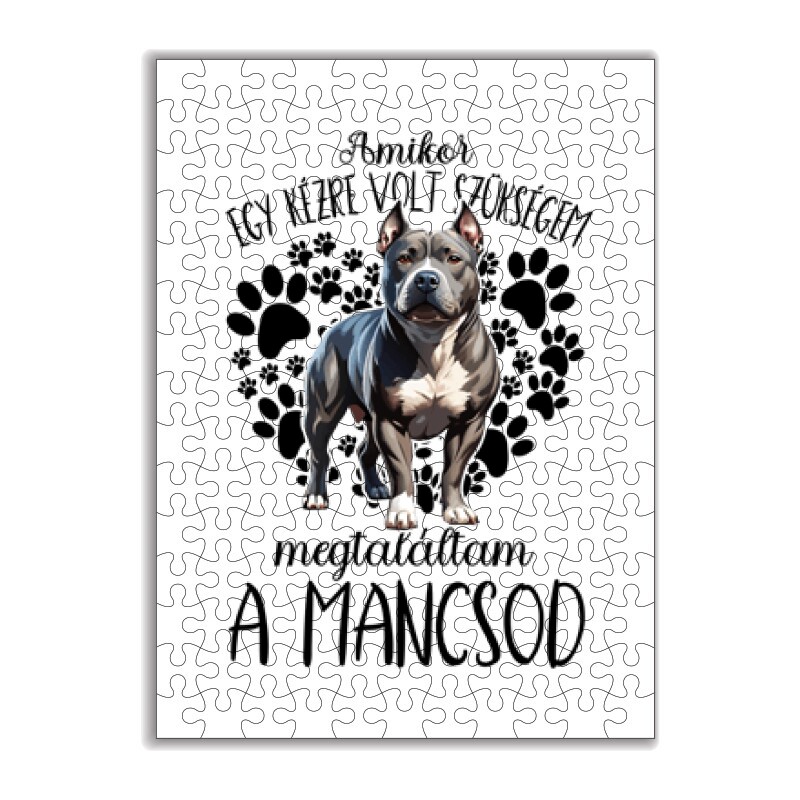 Megtaláltam a mancsod Pitbull Puzzle