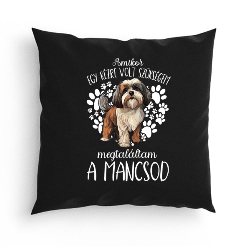 Megtaláltam a mancsod shih tzu Párna