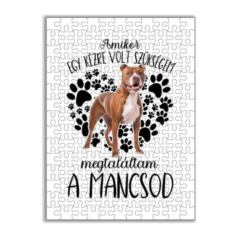 Megtaláltam a mancsod staffordshire terrier Puzzle