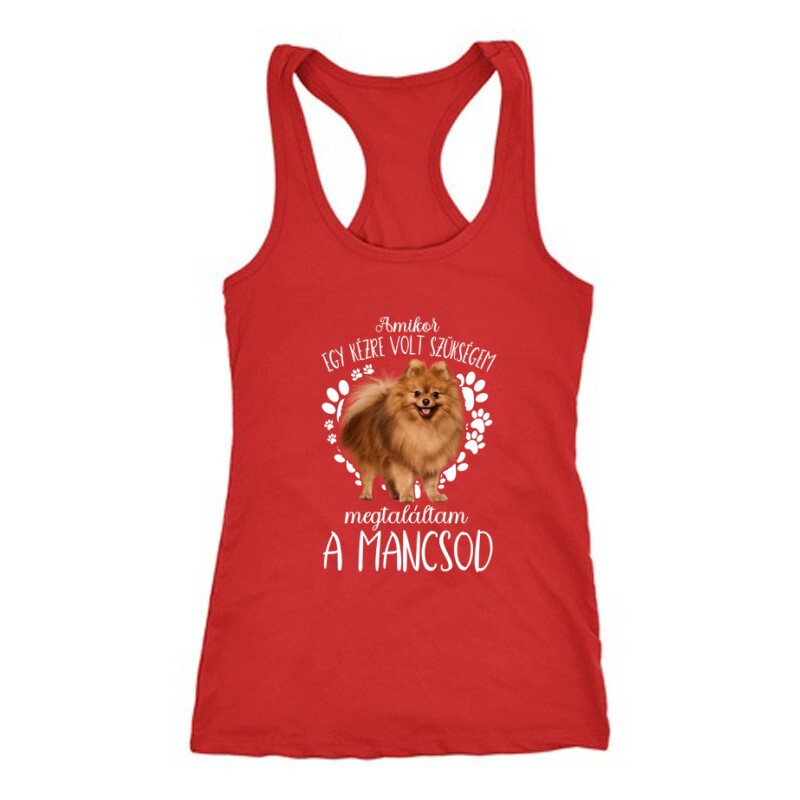 Megtaláltam a mancsod Pomerániai Törpe Spicc Női Trikó