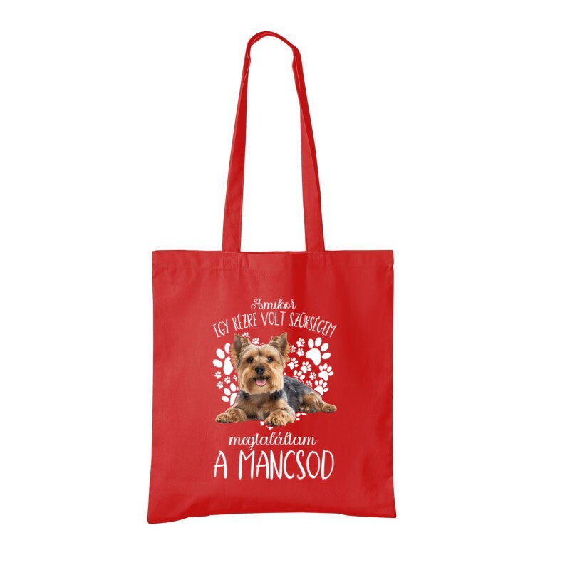 Megtaláltam a mancsod Yorkshire terrier Bevásárló Táska