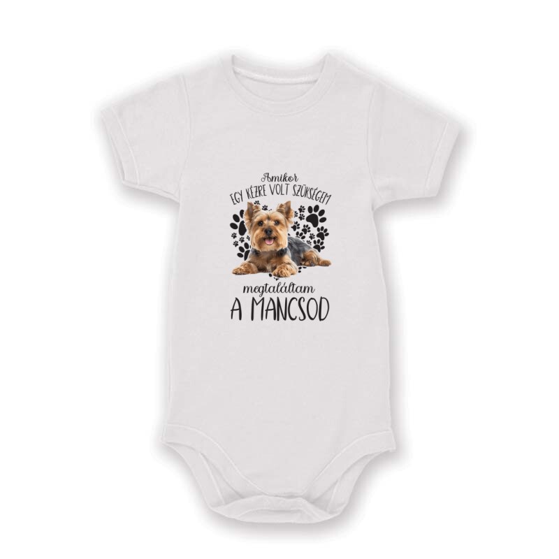 Megtaláltam a mancsod Yorkshire terrier Baby Body