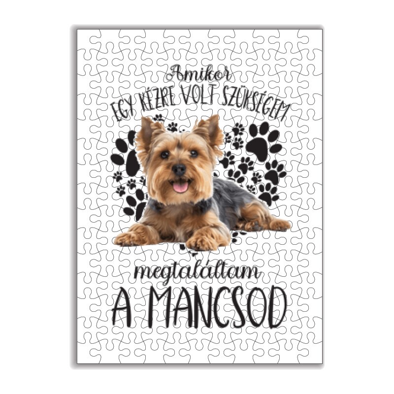 Megtaláltam a mancsod Yorkshire terrier Puzzle