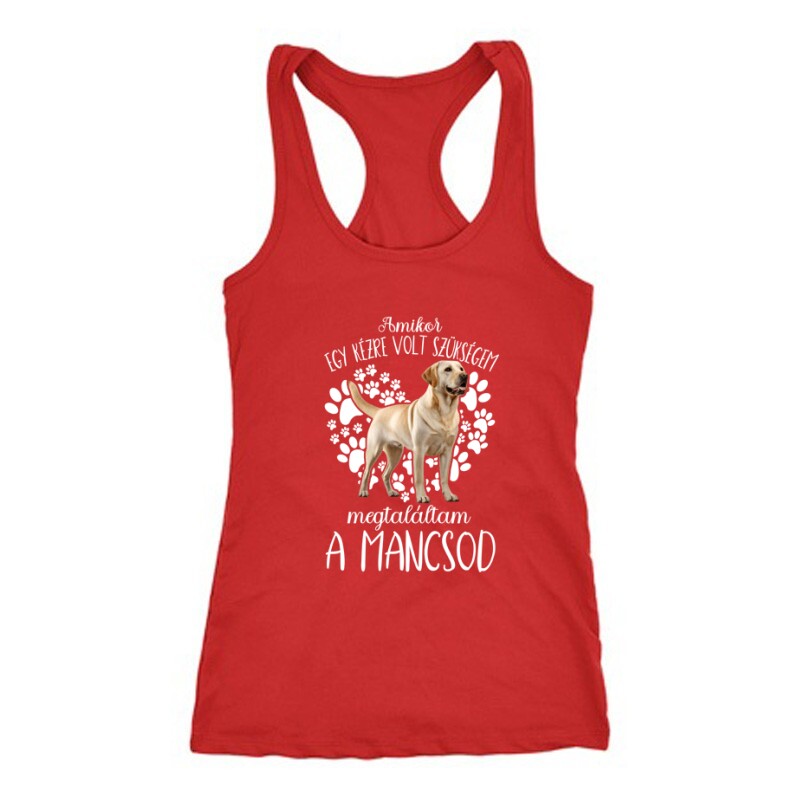 Megtaláltam a mancsod Labrador Női Trikó