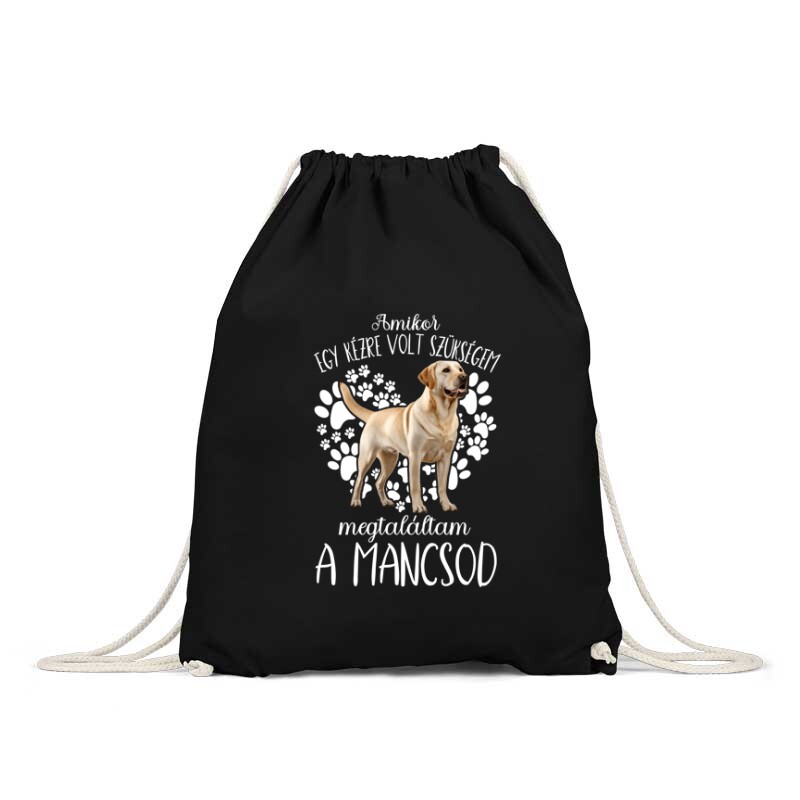Megtaláltam a mancsod Labrador Hátizsák
