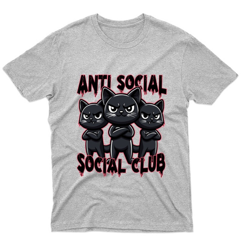 Anti social social club Unisex Póló