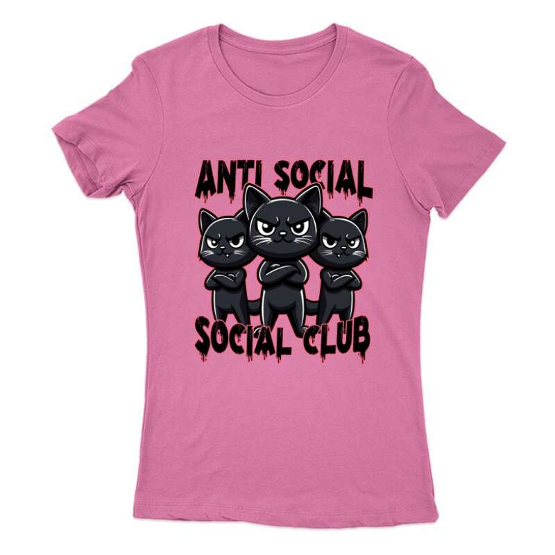 Anti social social club Női Póló
