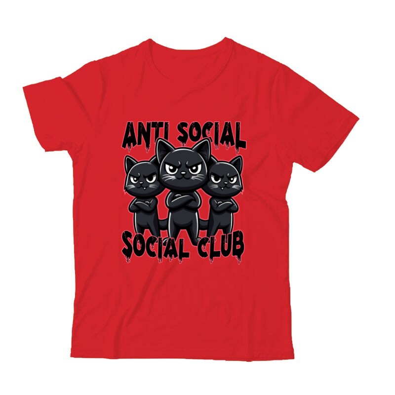 Anti social social club Gyermek Póló