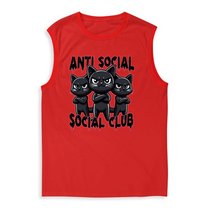 Anti social social club Férfi Trikó