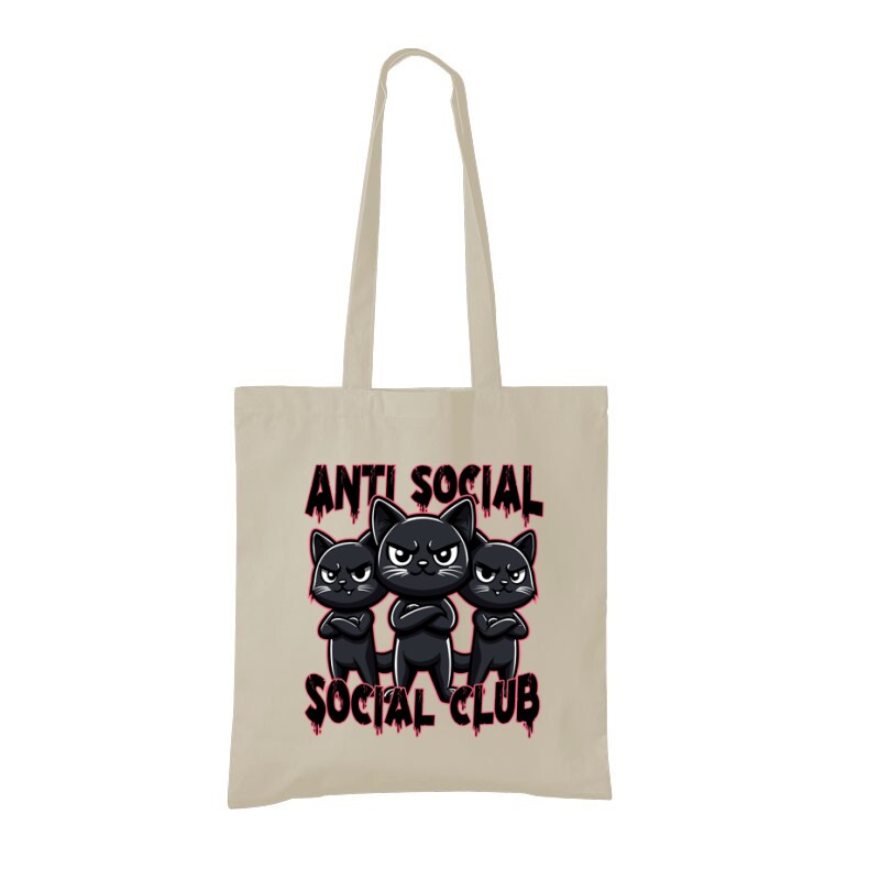 Anti social social club Bevásárló Táska