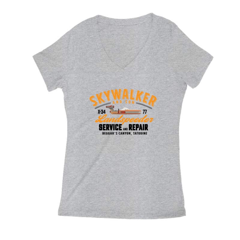 Landspeeder Női V Kivágott póló