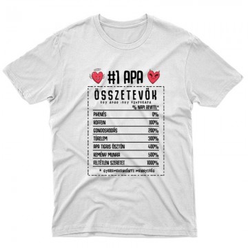 Apa Összetevők Unisex Póló