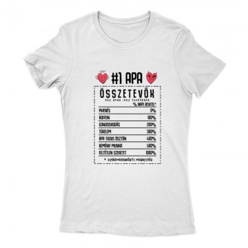 Apa Összetevők Női Póló