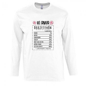 Anya összetevők Hosszú Ujjú...