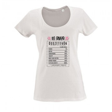 Anya összetevők Női O Nyakú...