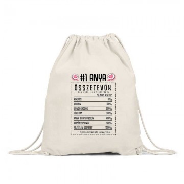 Anya összetevők Hátizsák