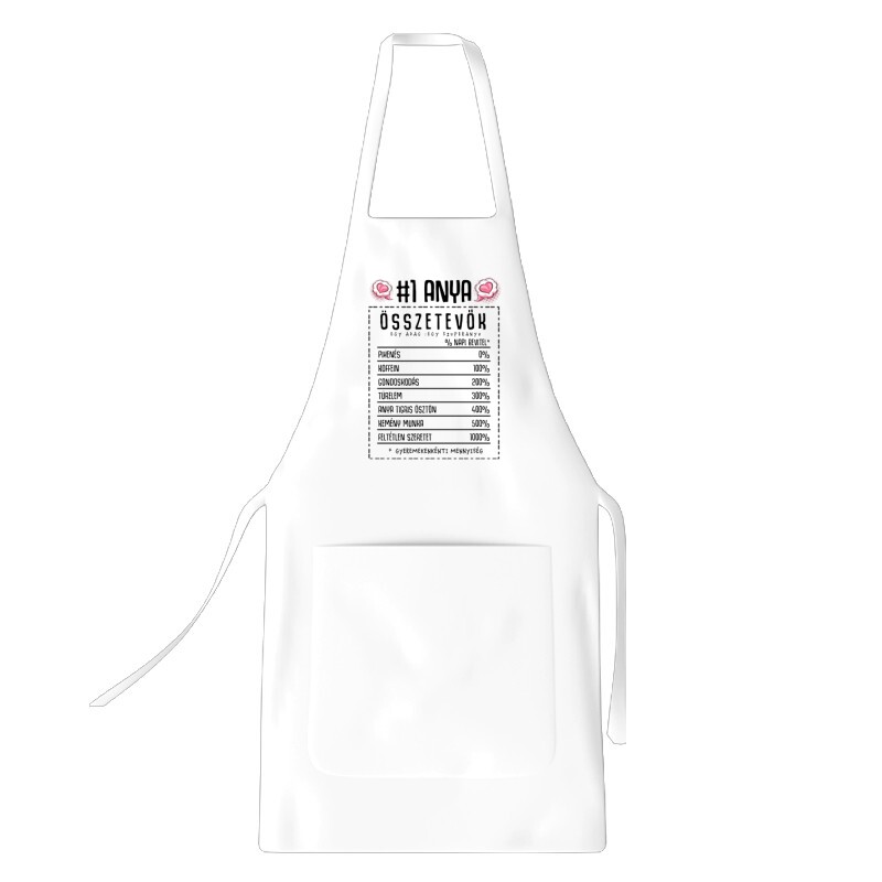 Anya összetevők Kötény