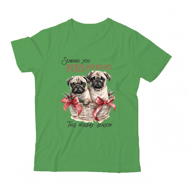 Mopsz Karácsony Gyermek Póló