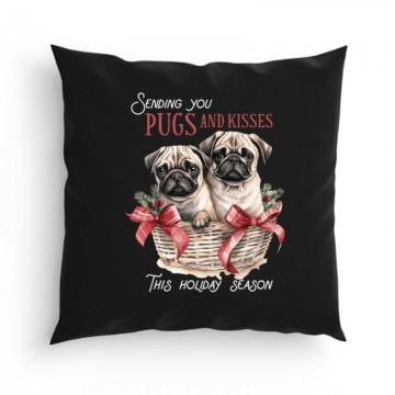 Mopsz Karácsony Párna