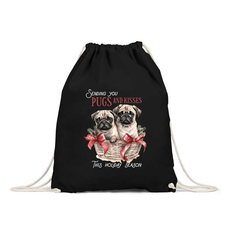 Mopsz Karácsony Hátizsák