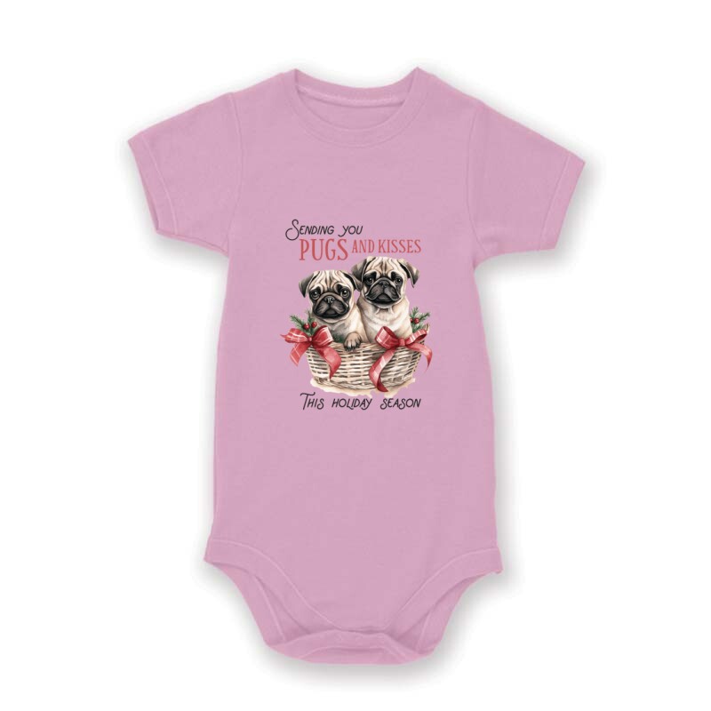 Mopsz Karácsony Baby Body