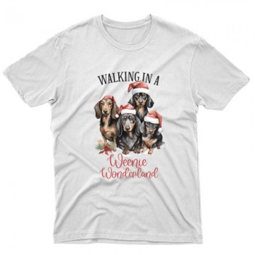 Tacskó Karácsony Unisex Póló