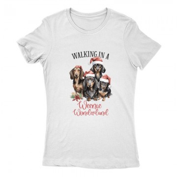 Tacskó Karácsony Női Póló