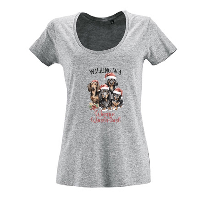 Tacskó Karácsony Női O Nyakú Póló