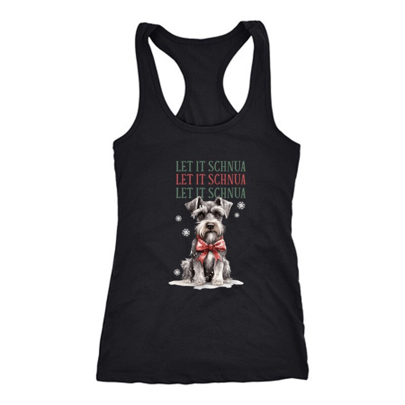 Schnauzer Karácsony Női Trikó