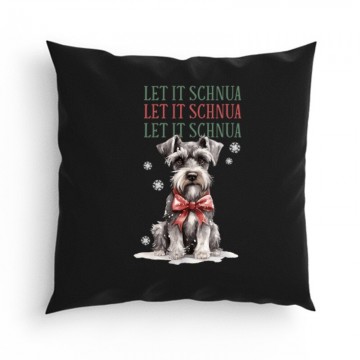 Schnauzer Karácsony Párna