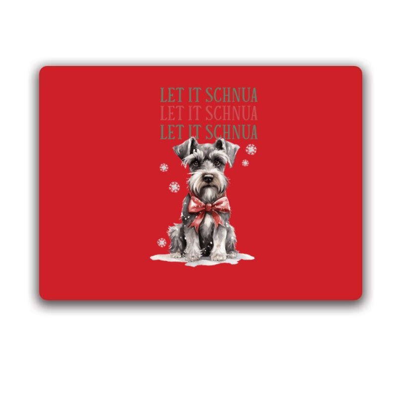 Schnauzer Karácsony Egérpad