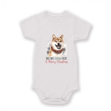 Shiba Inu Karácsony Baby Body