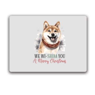 Shiba Inu Karácsony Egérpad