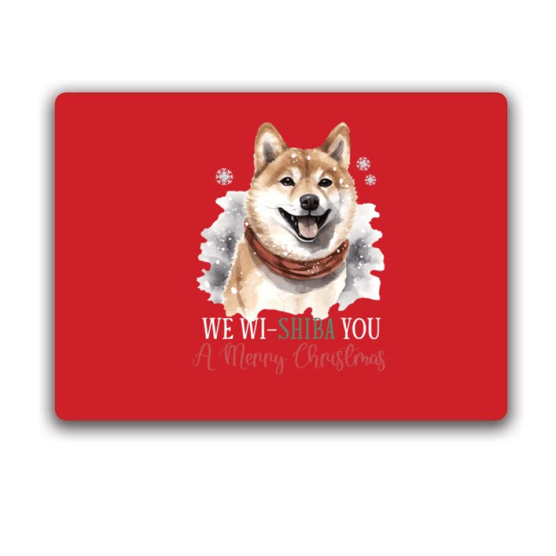 Shiba Inu Karácsony Egérpad