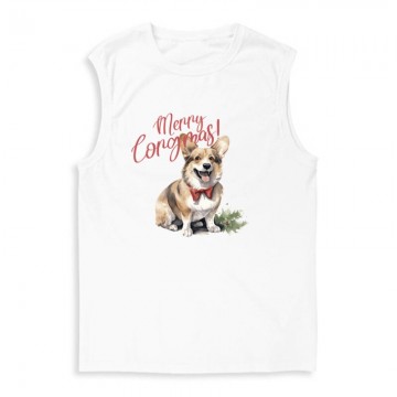 Corgi Karácsony Férfi Trikó