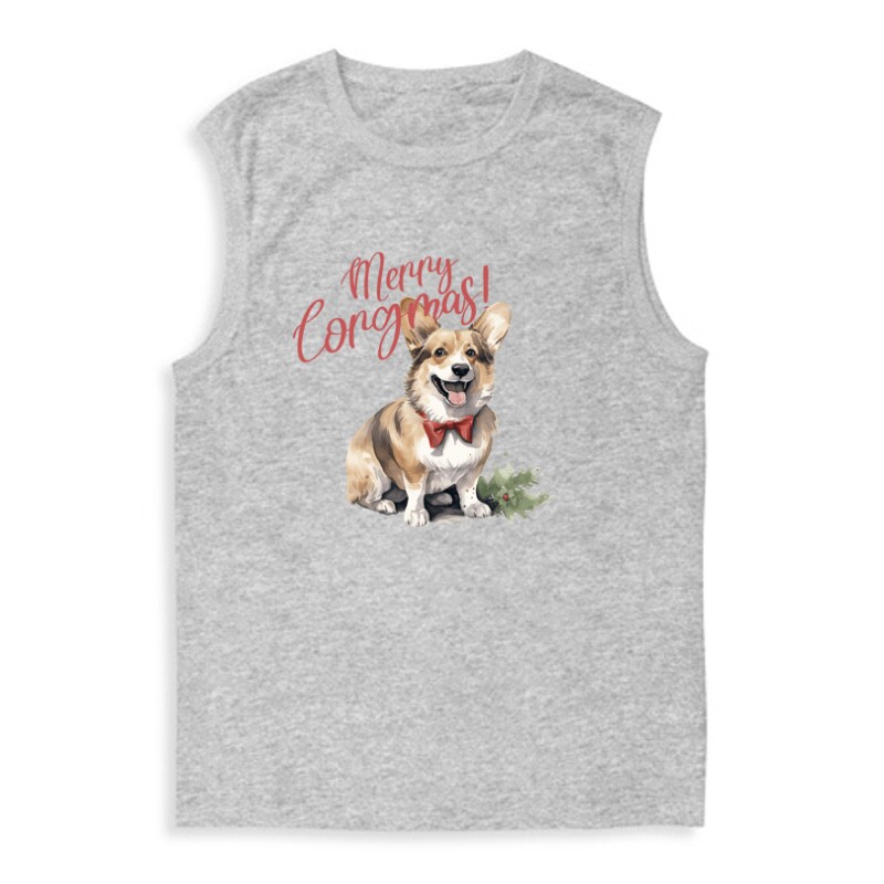 Corgi Karácsony Férfi Trikó