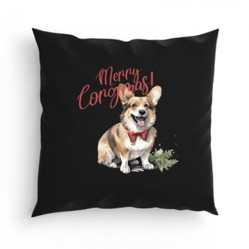 Corgi Karácsony Párna