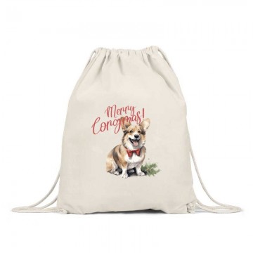Corgi Karácsony Hátizsák