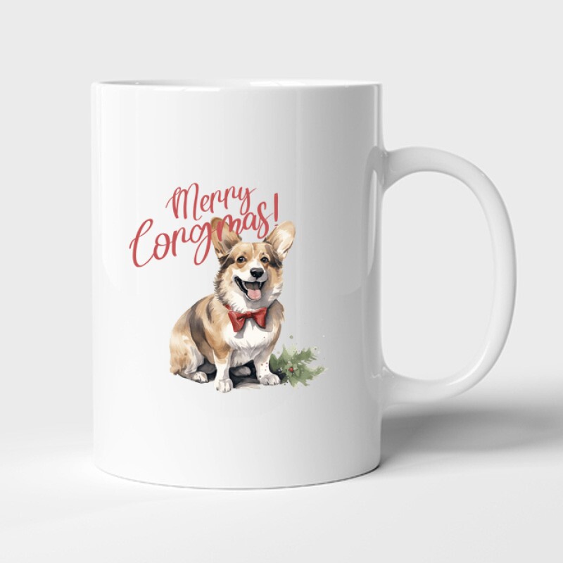 Corgi Karácsony Bögre