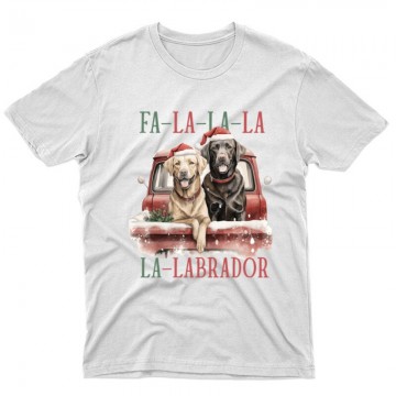 Labrador Karácsony Unisex Póló