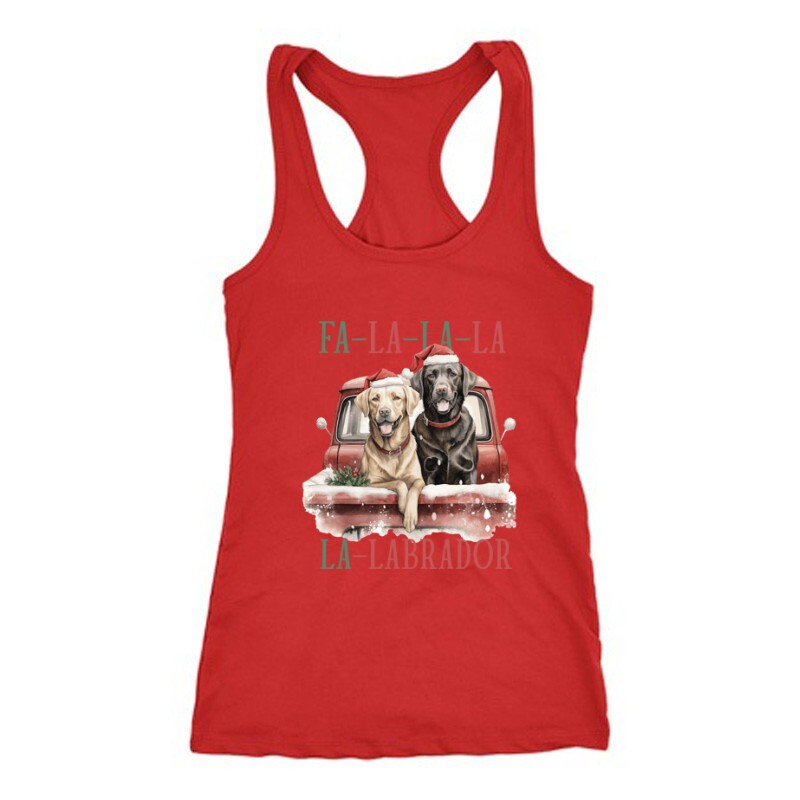 Labrador Karácsony Női Trikó