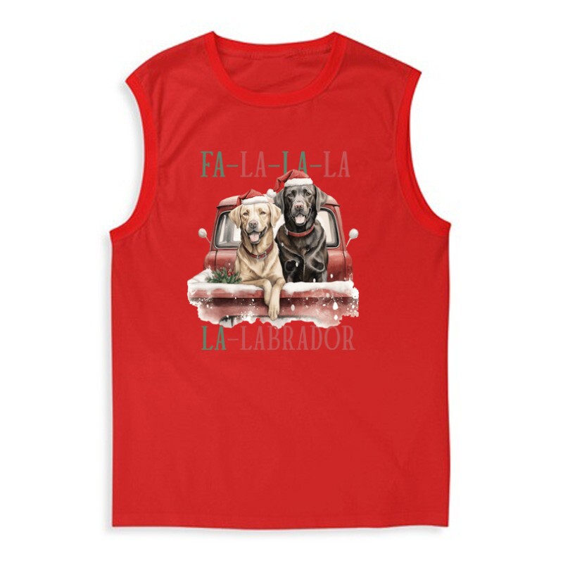 Labrador Karácsony Férfi Trikó
