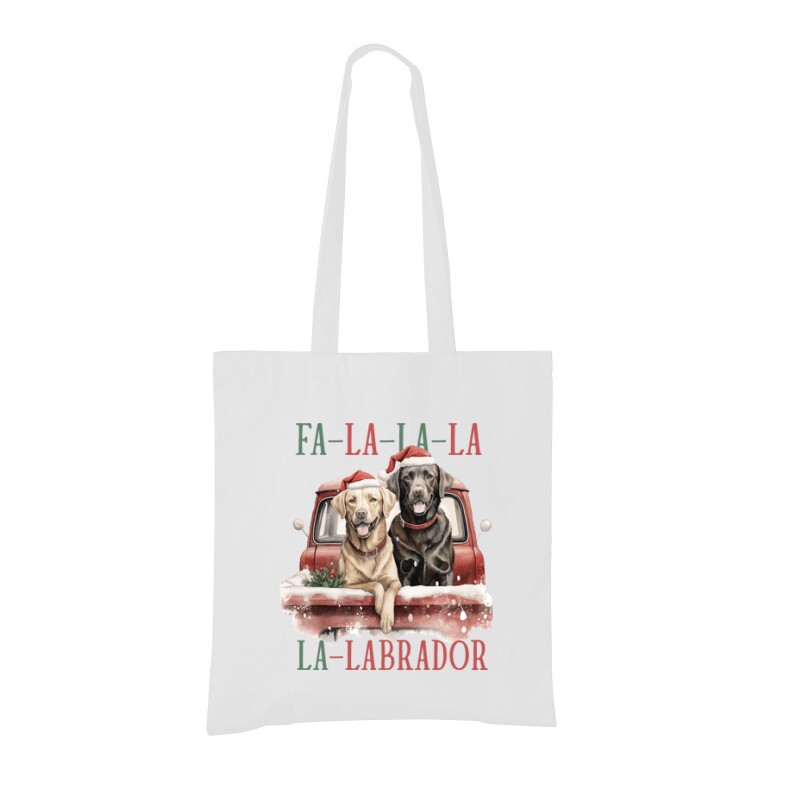 Labrador Karácsony Bevásárló Táska