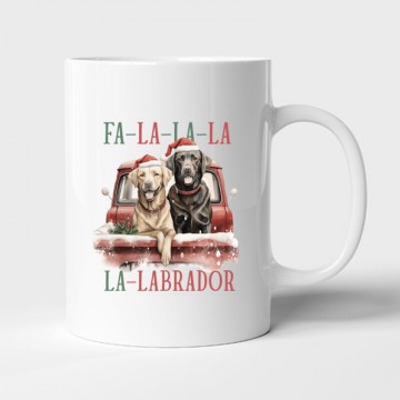 Labrador Karácsony Bögre