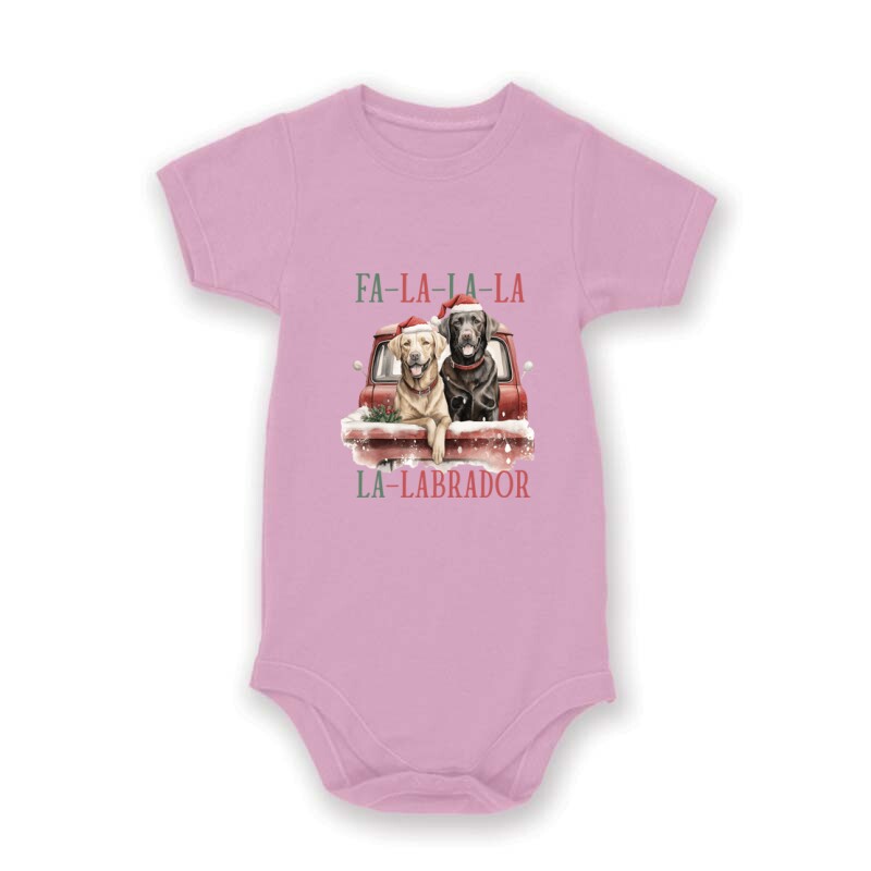Labrador Karácsony Baby Body