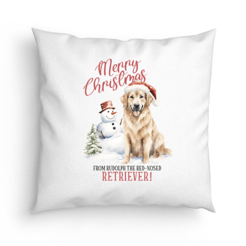 Golden retriever Karácsony Párna