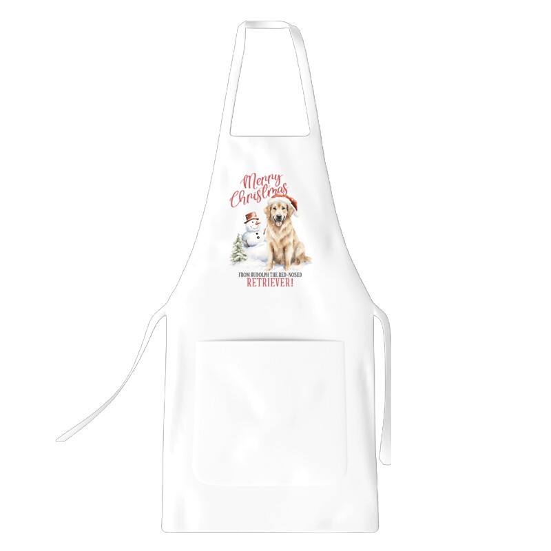 Golden retriever Karácsony Kötény