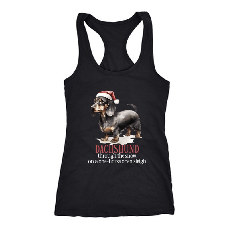 Tacskó Karácsony 2 Női Trikó